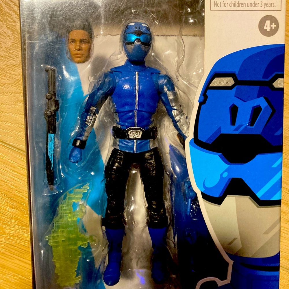 Blue Action Figure with Accessories
